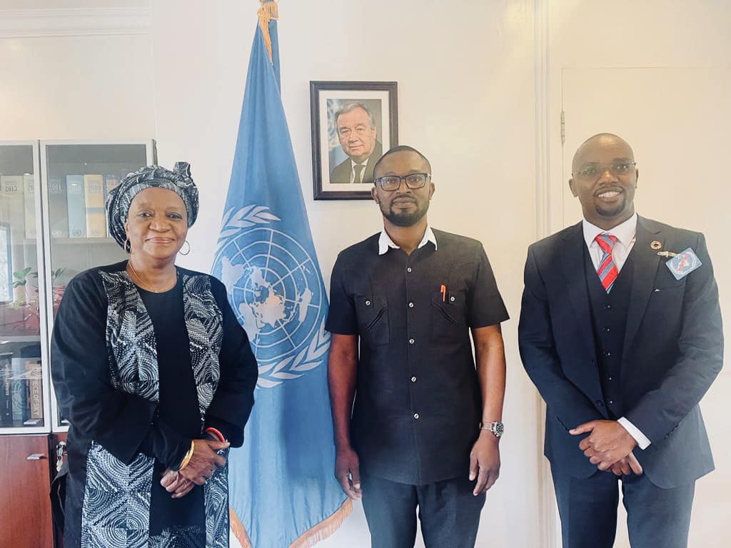 PYU meets with the Director-General of the United Nations office in Africa