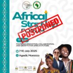Notice of Postponement – Africa Start-Up Forum 2025